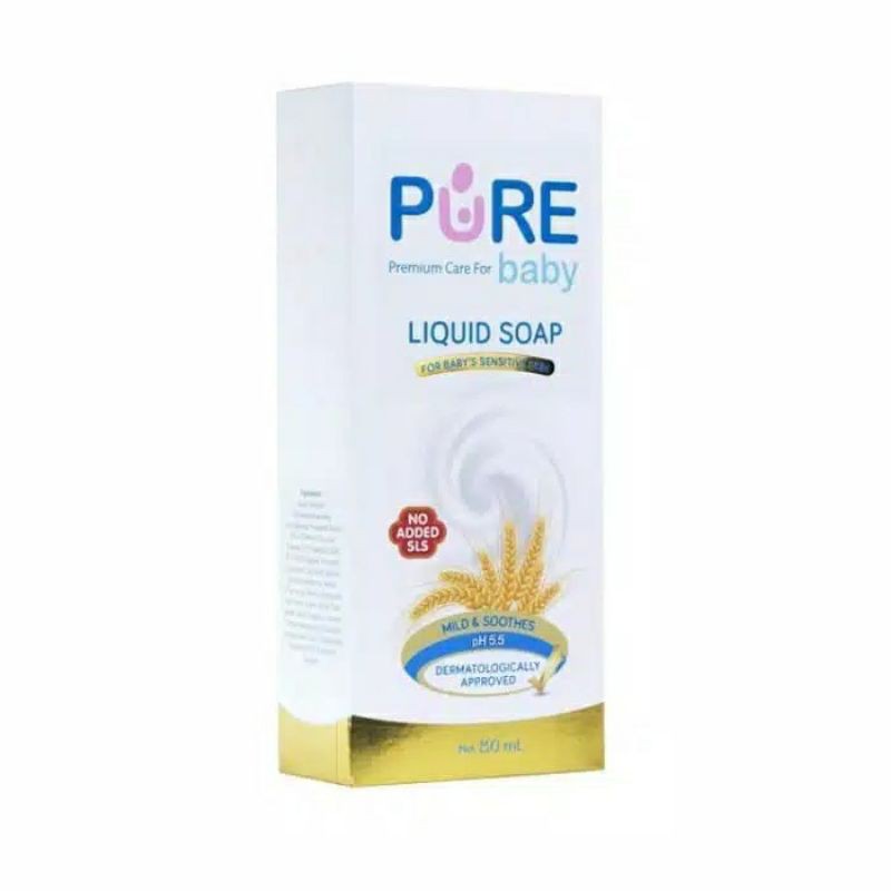 PureBB Liquid Soap Mild &amp; Soothes 230ml || exp april 2024