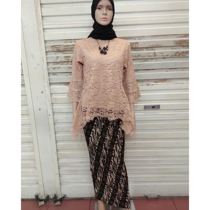 Setelan Kebaya Rinjani Kebaya Brokat Milo