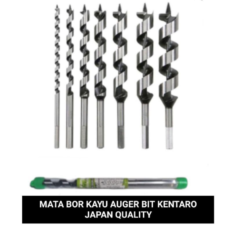 Mata bor kayu / auger bit 5/8&quot;(16mm)x230 Kentaro Japan quality