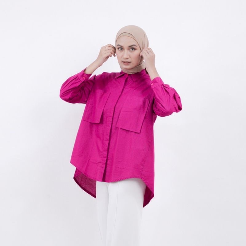 CUCI GUDANG!! Tini Blouse / Atasan Katun Poplin Premium