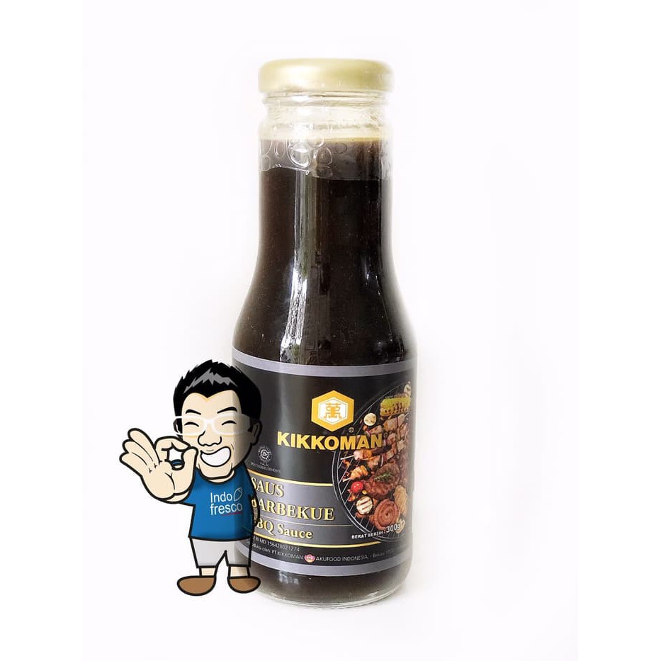 

KIKKOMAN HONEY BARBEQUE BBQ SAUCE SAUS BARBEKUE HALAL 300G