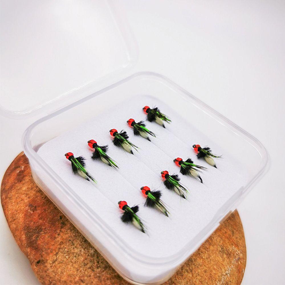 Suyo 5pcs Umpan Pancing Fly Fishing Portable