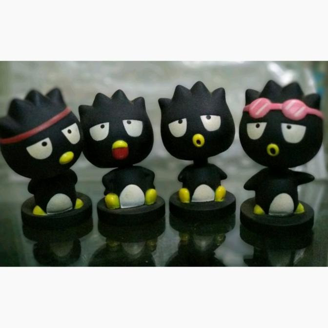 BOLEH DROPSHIP Boneka Peer BobbleHead Bat Badtz Maru Figures (4 pcs/set)