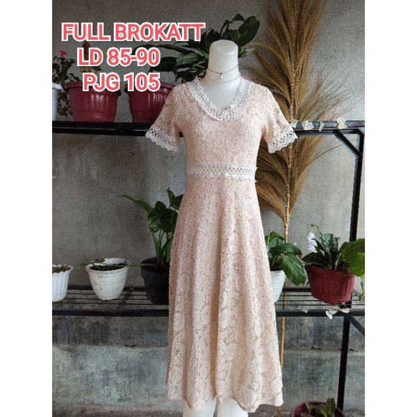DRESS BROKAT SINGAPORE BROKAT DRESS DRES BROKAT