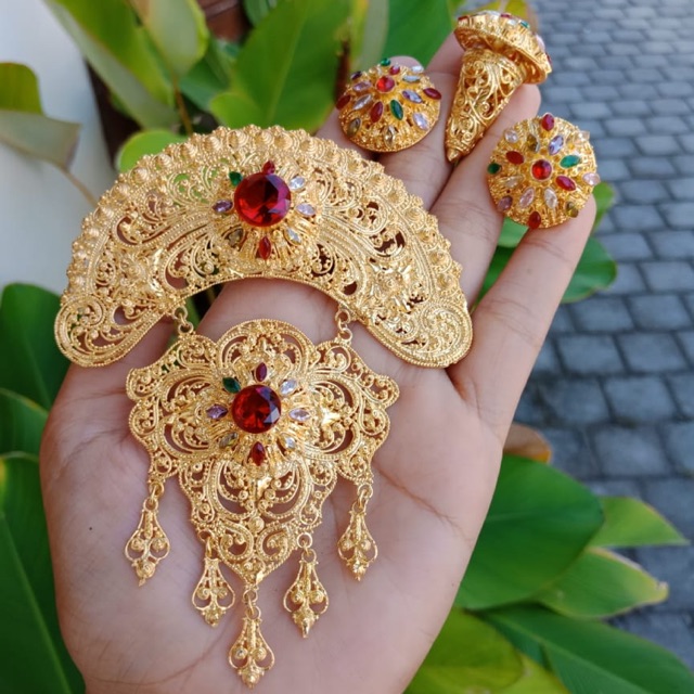 Set subeng alpaka bali