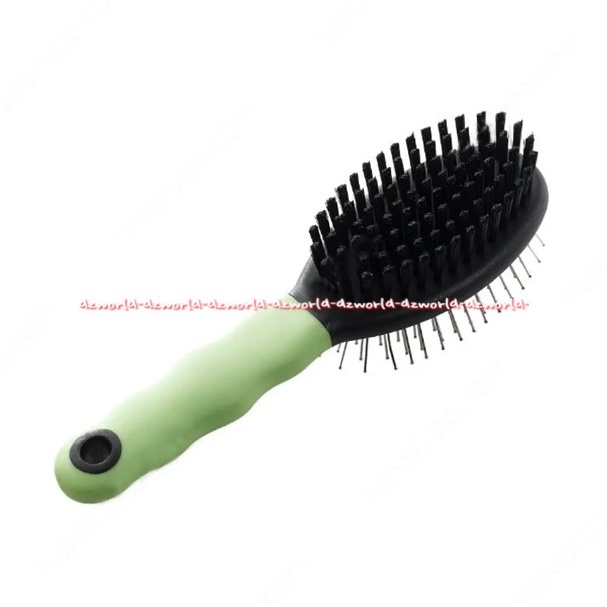 Ferplast Combination Brush Double 2in1 Sisir Hewan Anjing Kucing 2sisir Fer Plast Sisir Kombinasi Besi Putih Hair Comb Pets