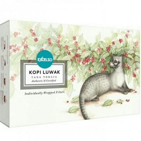 

Excelso Drip Kopi Luwak Tana Tirana - Kemasan Gift Box