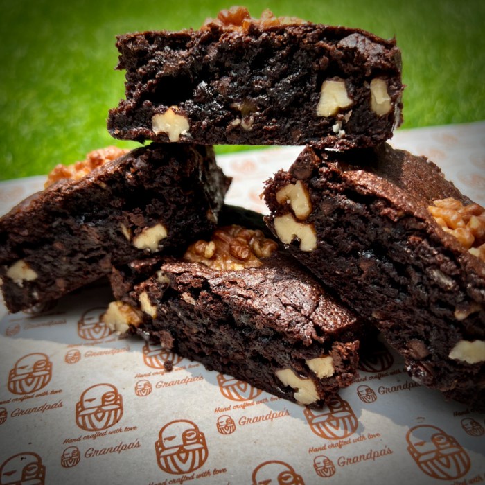 

Grandpa's Premium Wallnut Fudgy Brownies