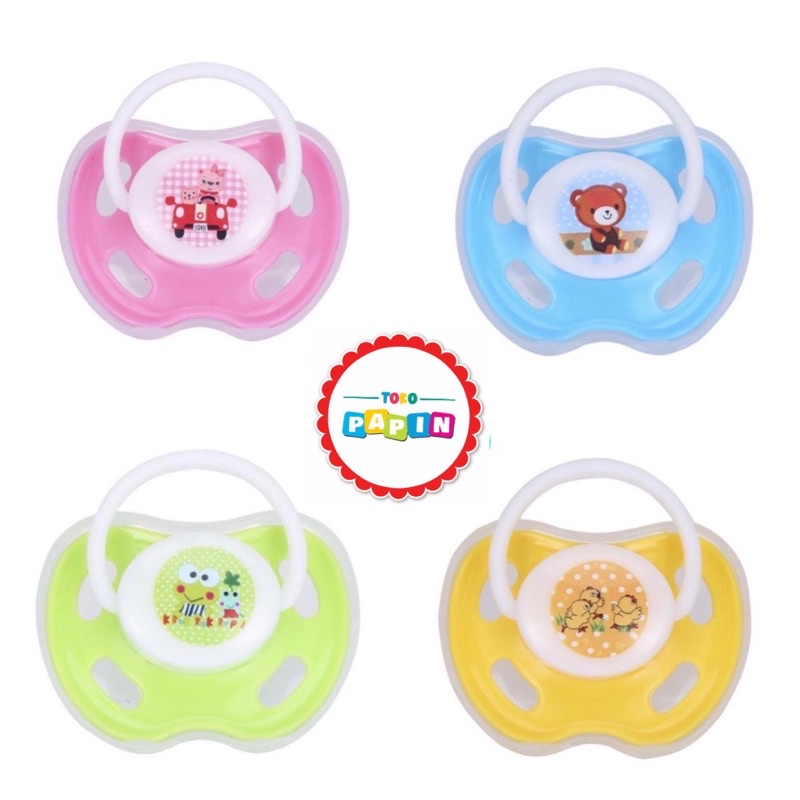 Empeng Bayi Dot Anak Bayi Baby Pacifier Silikon Lembut Aman