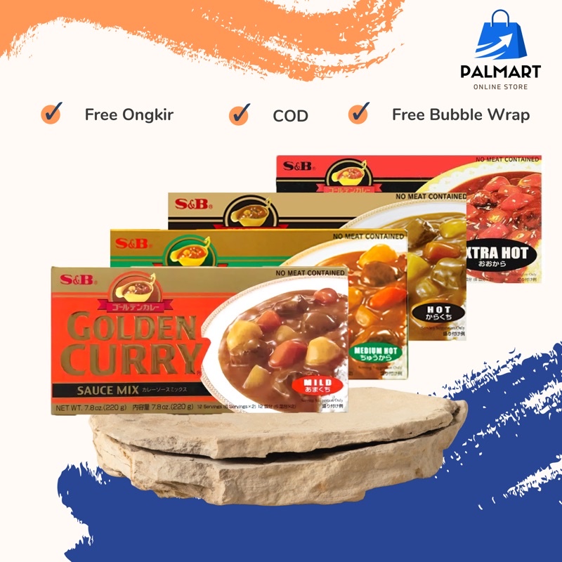 

Golden Curry S&B Kare Jepang 220gr