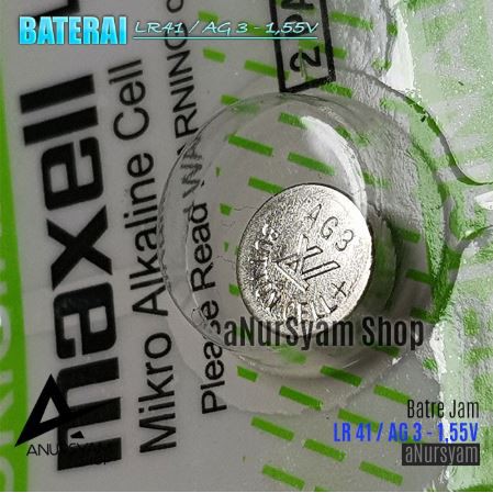 Baterai batrei LR41 / AG3 / LR 41 /AG 3 / SR41 / SR 41 / L736F batrei kancing murah LR41 Lr41