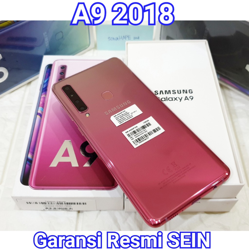 HP Samsung Galaxy A9 2018 64gb 128gb Original Resmi SEIN Fullset 