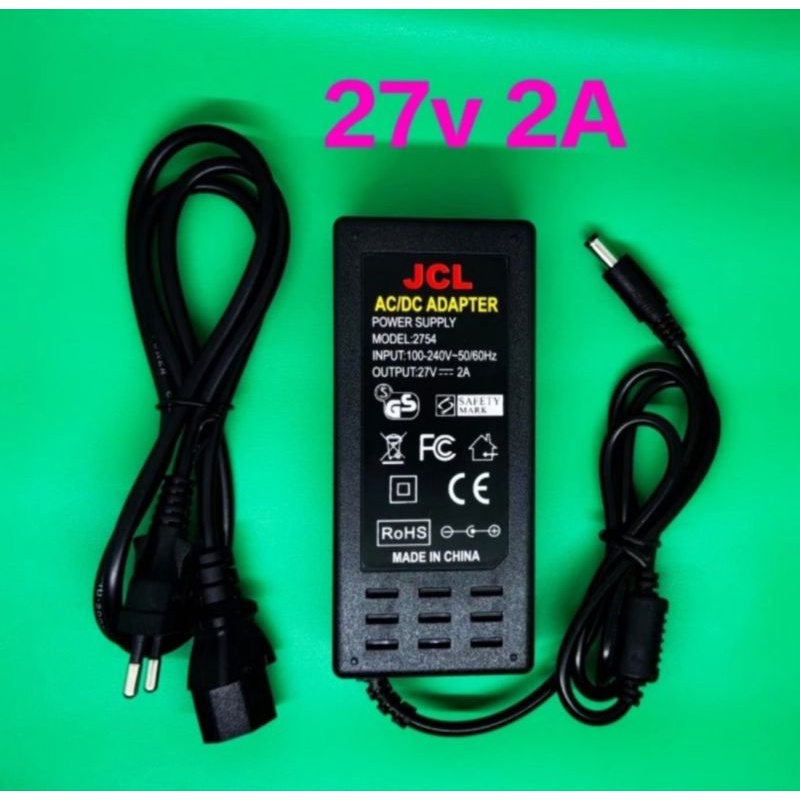 adaptor 27v 2a