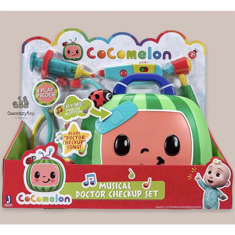 CoComelon Musical Doctor Checkup Set Mainan Anak Original