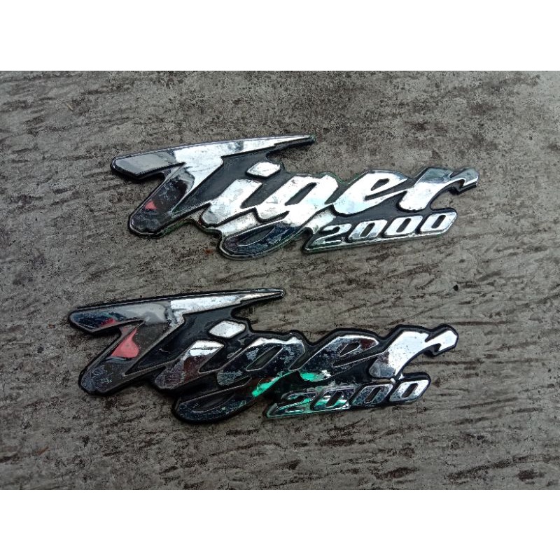 Emblem Logo Tangki Honda Tiger Tiger 2000 Original
