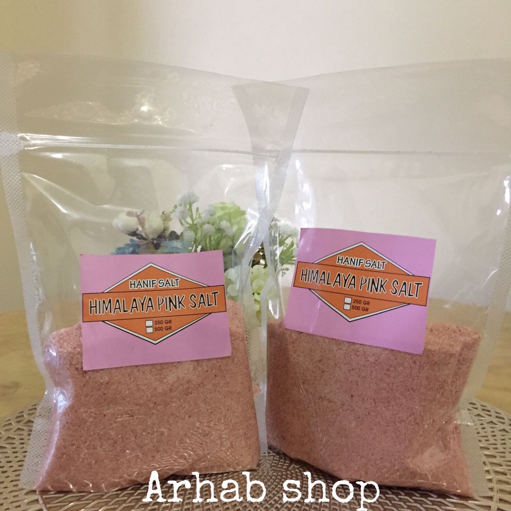 

Garam Himalaya 500gr Himalaya pink salt