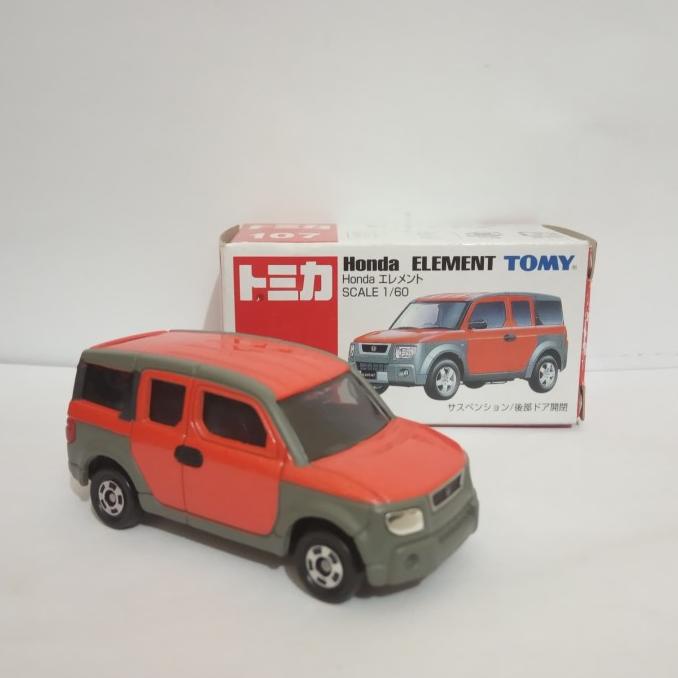 Tomica No 107 Honda Element Diecast Mobil Tomy Biru Reguler Murah
