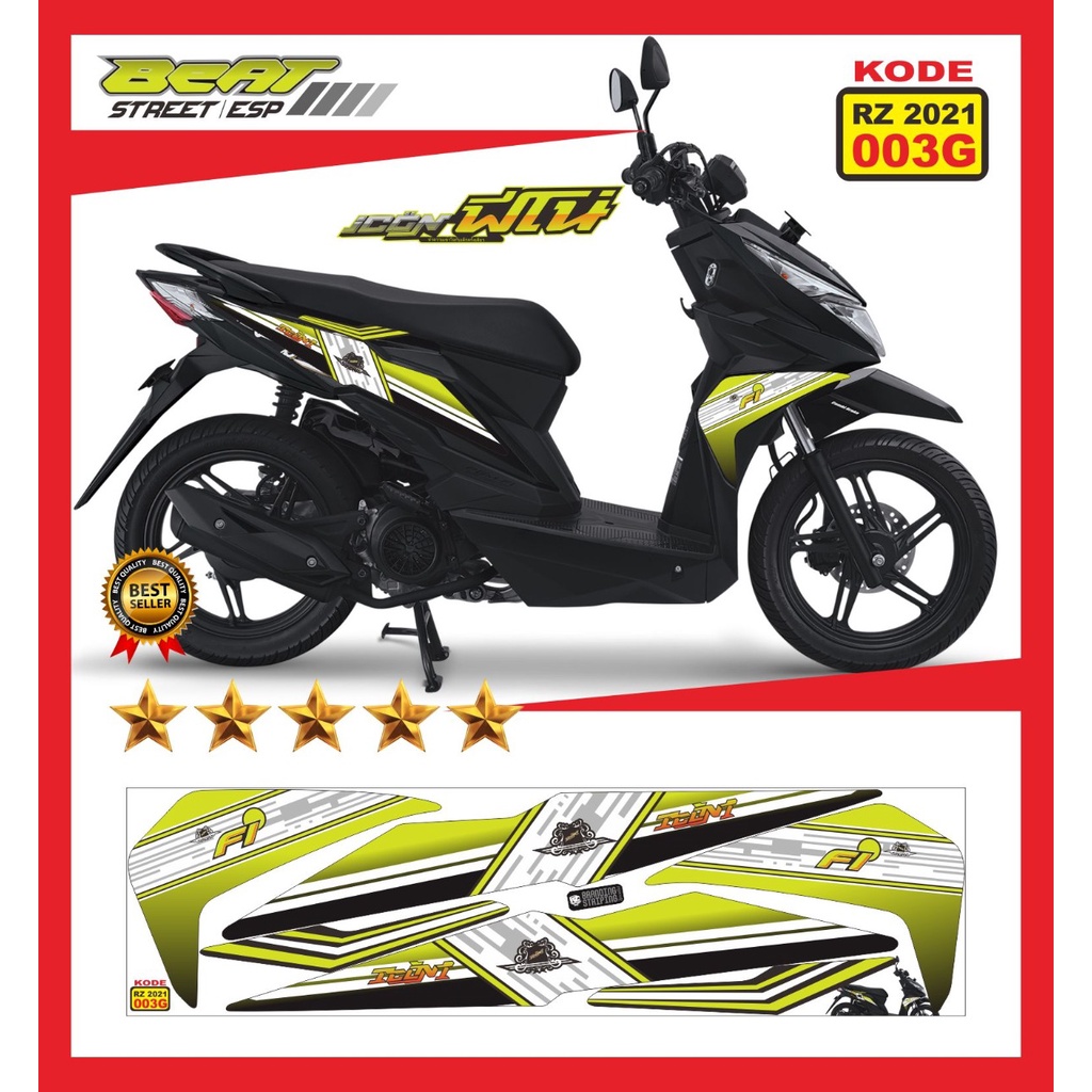 Striping honda beat street esp / decal honda beat street esp  / striping honda beat street esp