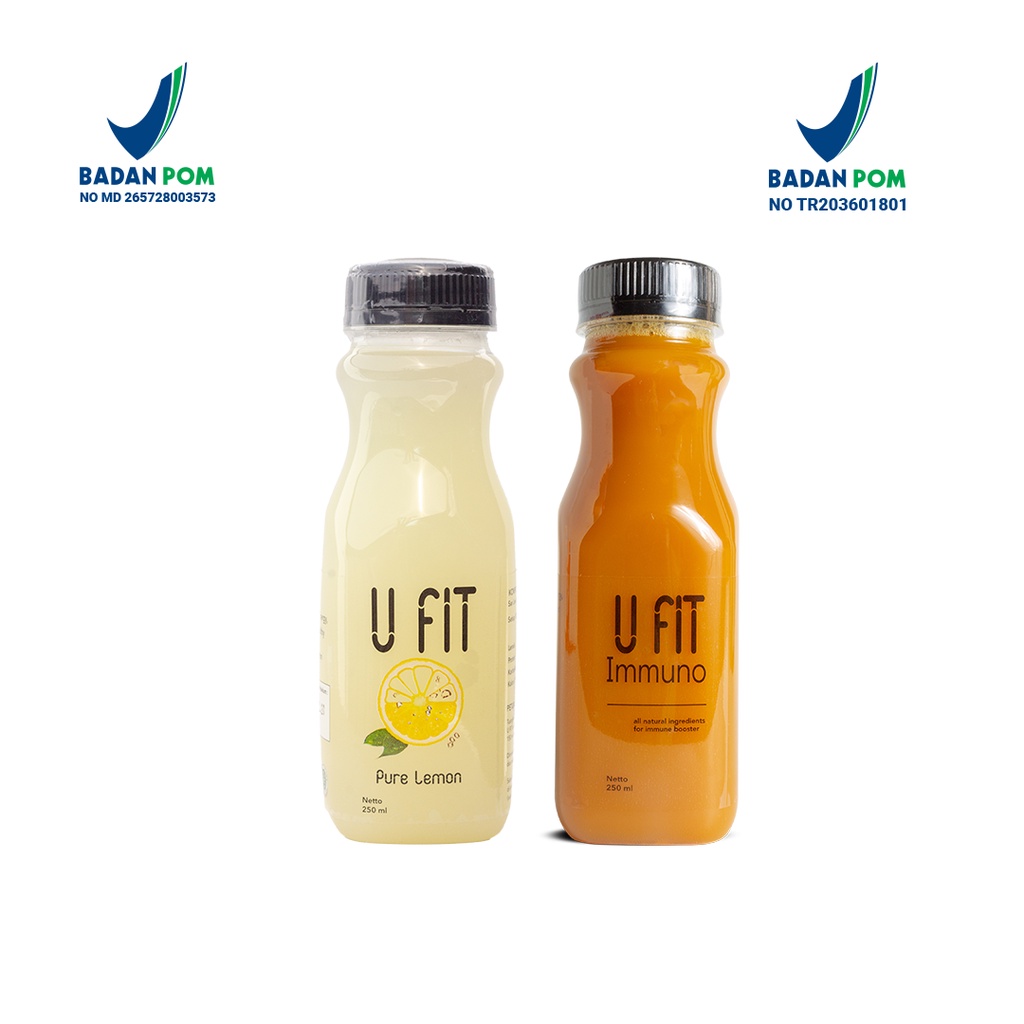 

U FIT Paket Imun Fit || Sari Lemon || Sari Lemon Diet dan Detox