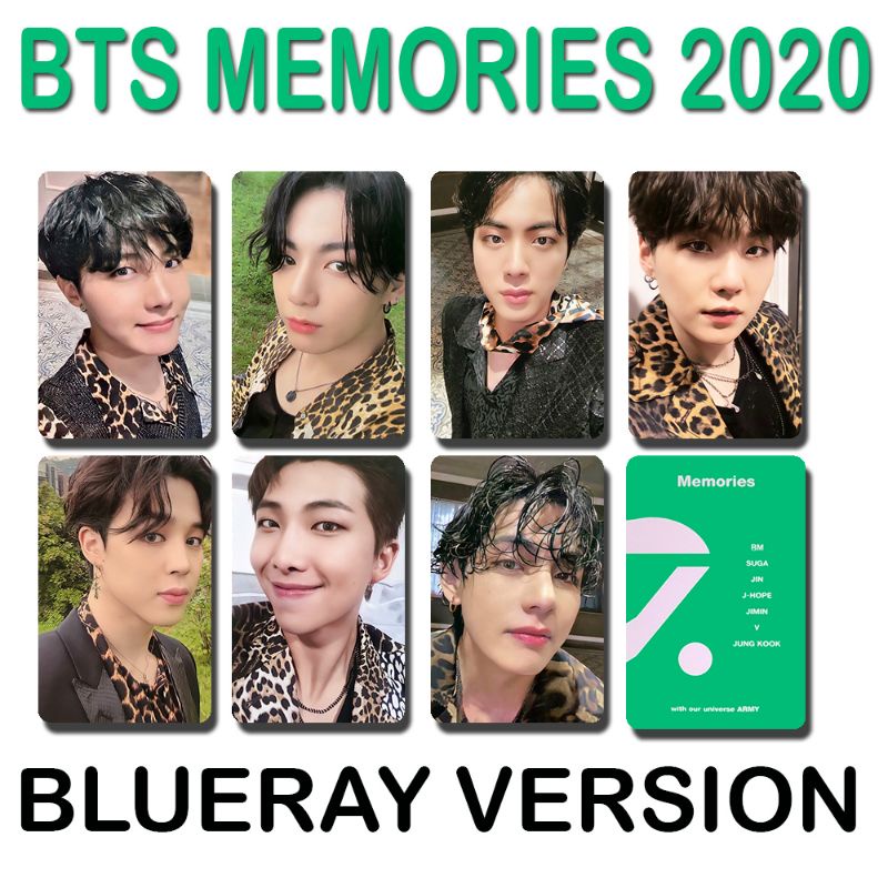 BTS Memories 2020 Photocard Kpop