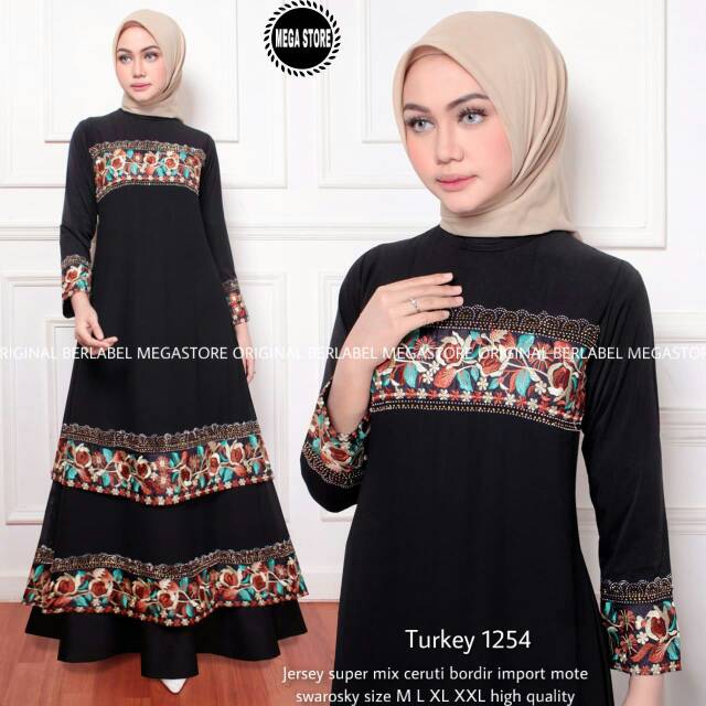 Abaya turkey 1254 original megastore
