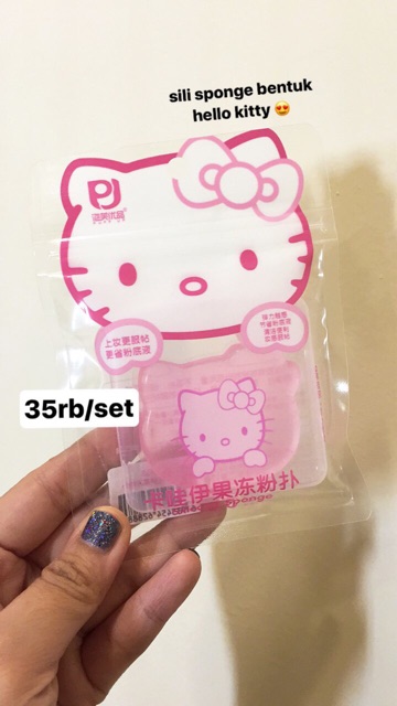 HK sili sponge + box pink