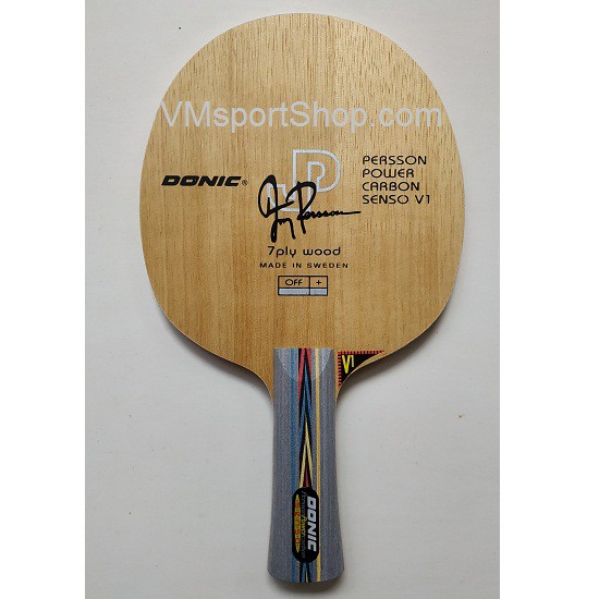 Donic Persson Power Carbon Senso > Kayu/Blade Bat/Bet Pingpong