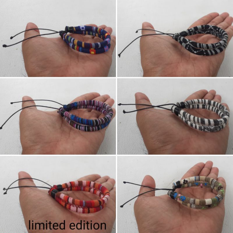 Gelang Tenun Etnik Unik etnic ethnic indian lombok
