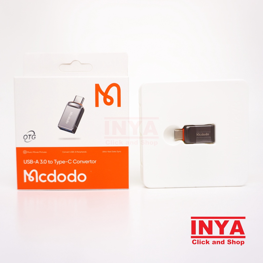 MCDODO OT-8730 OTG ADAPTER USB A to Type C - Connector - Konverter