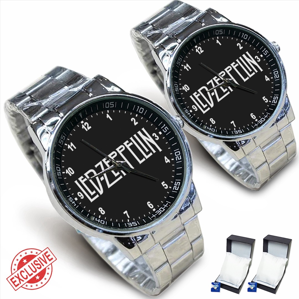 Jam Tangan Rantai Couple BAND LED ZEPPELIN 4 (Awesome)