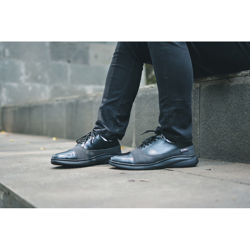 Prodigo * Sepatu Pria Bawean Black  | Sepatu Formal | Casual | Terbaru