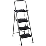 (8KG) SHENAR TANGGA LIPAT BESI / FOLDING LADDER / TANGGA SERBAGUNA / ALAT PERTUKANGAN / TANGGA DENGAN PEGANGAN / TANGGA ALUMINIUM / TANGGA LIPAT PORTABLE / TANGGA 3 TINGKAT / TANGGA HITAM