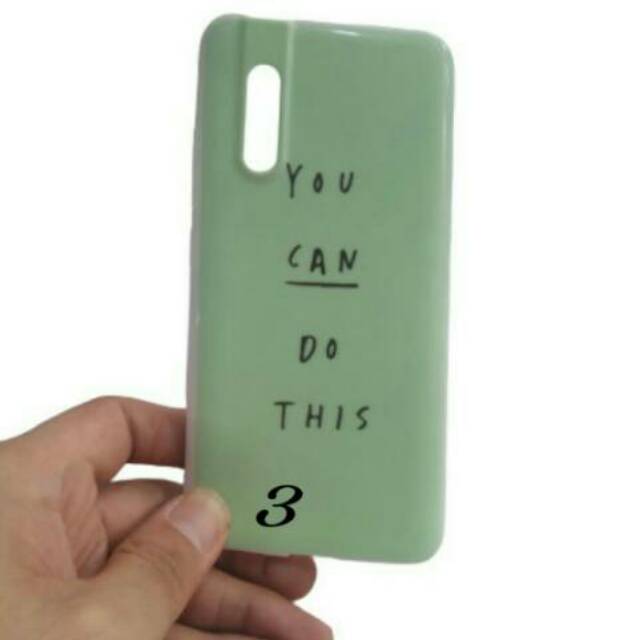 Case uv oil timbul macaron quotes  vivo V15 pro