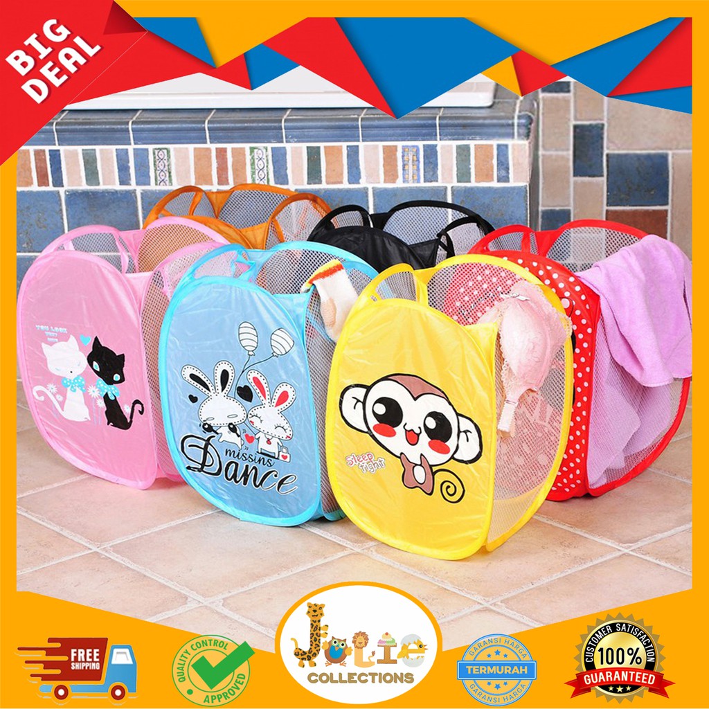 1KG 13PCS JOLIECOLLECTIONS KERANJANG BAJU KOTOR LIPAT 1KG 13PCS JOLIECOLLECTIONS KERANJANG BAJU KOTOR LIPAT