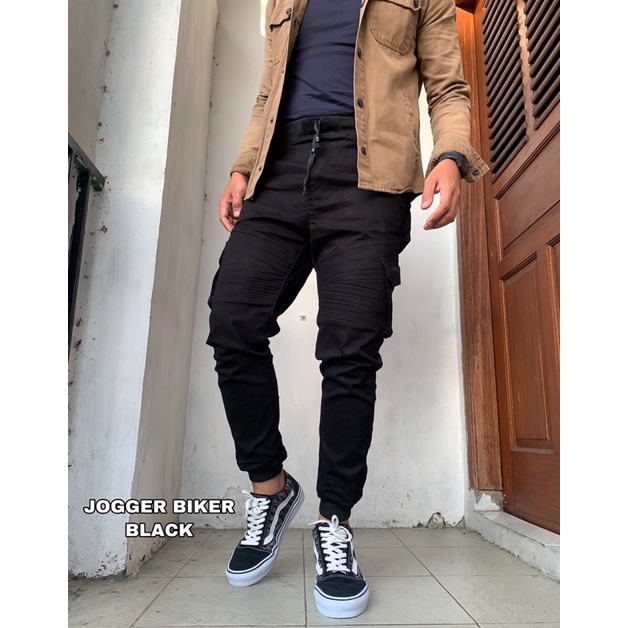 Celana Panjang Jogger Pria/Wanita Unisex Original Katun Strech Stret Terbaru 27-38 Jogger Jumbo Termurah