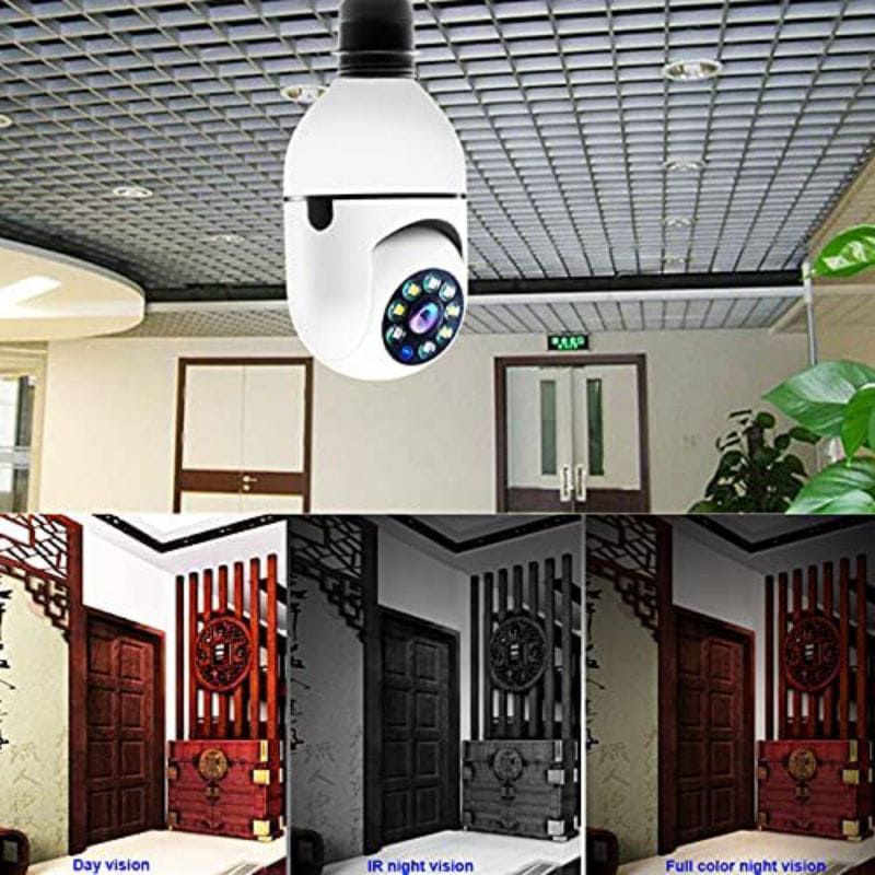 IP CAMERA CCTV V380 speed dome PTZ lampu mini