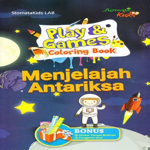 Play & Games Coloring Book Menjelajah Antariksa