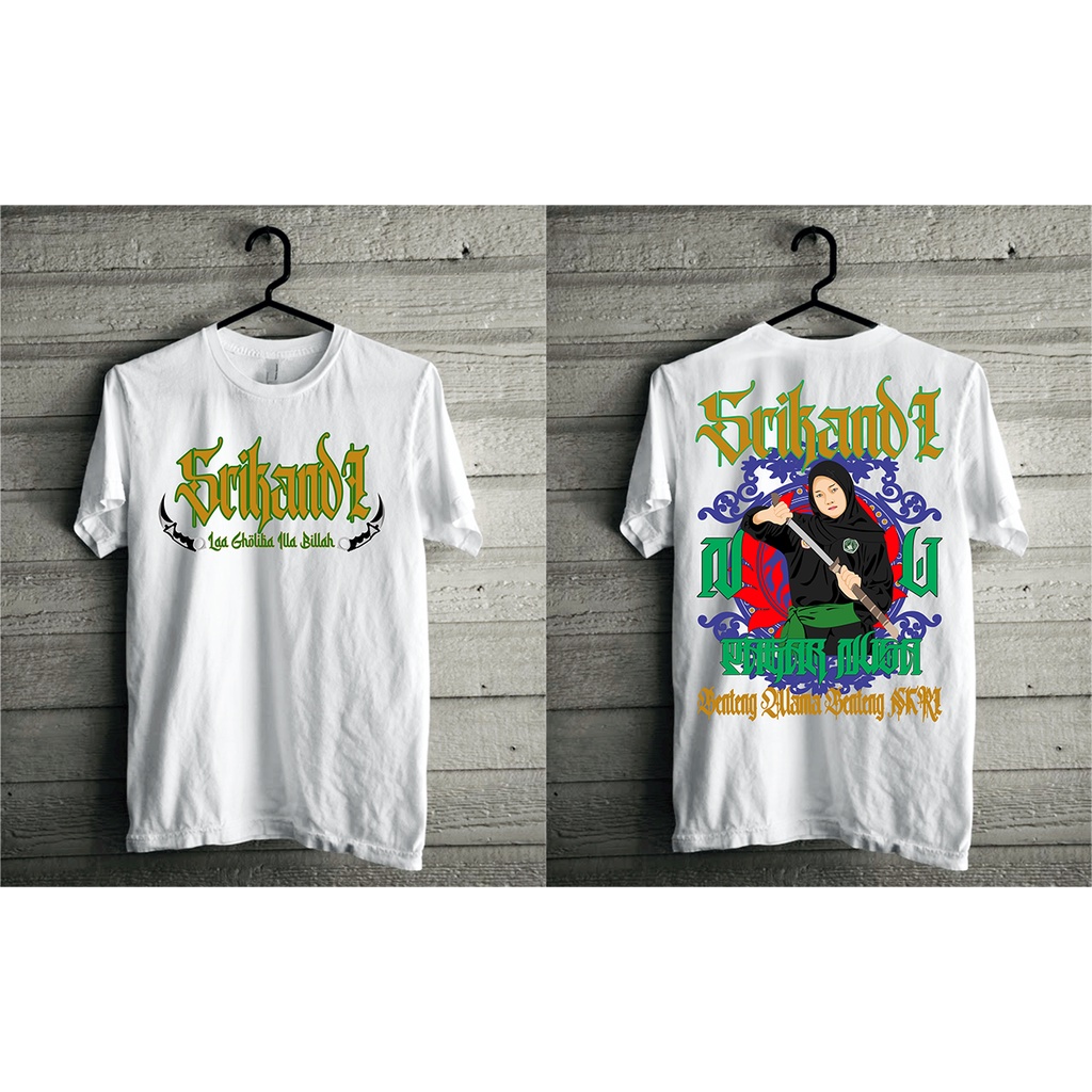 Kaos Srikandi Pagar Nusa NU Benteng NKRI-Putih