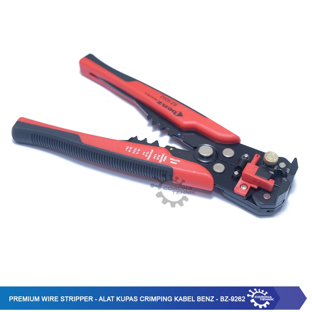 Premium Wire Stripper - Alat Kupas Crimping Kabel Benz - BZ-9262