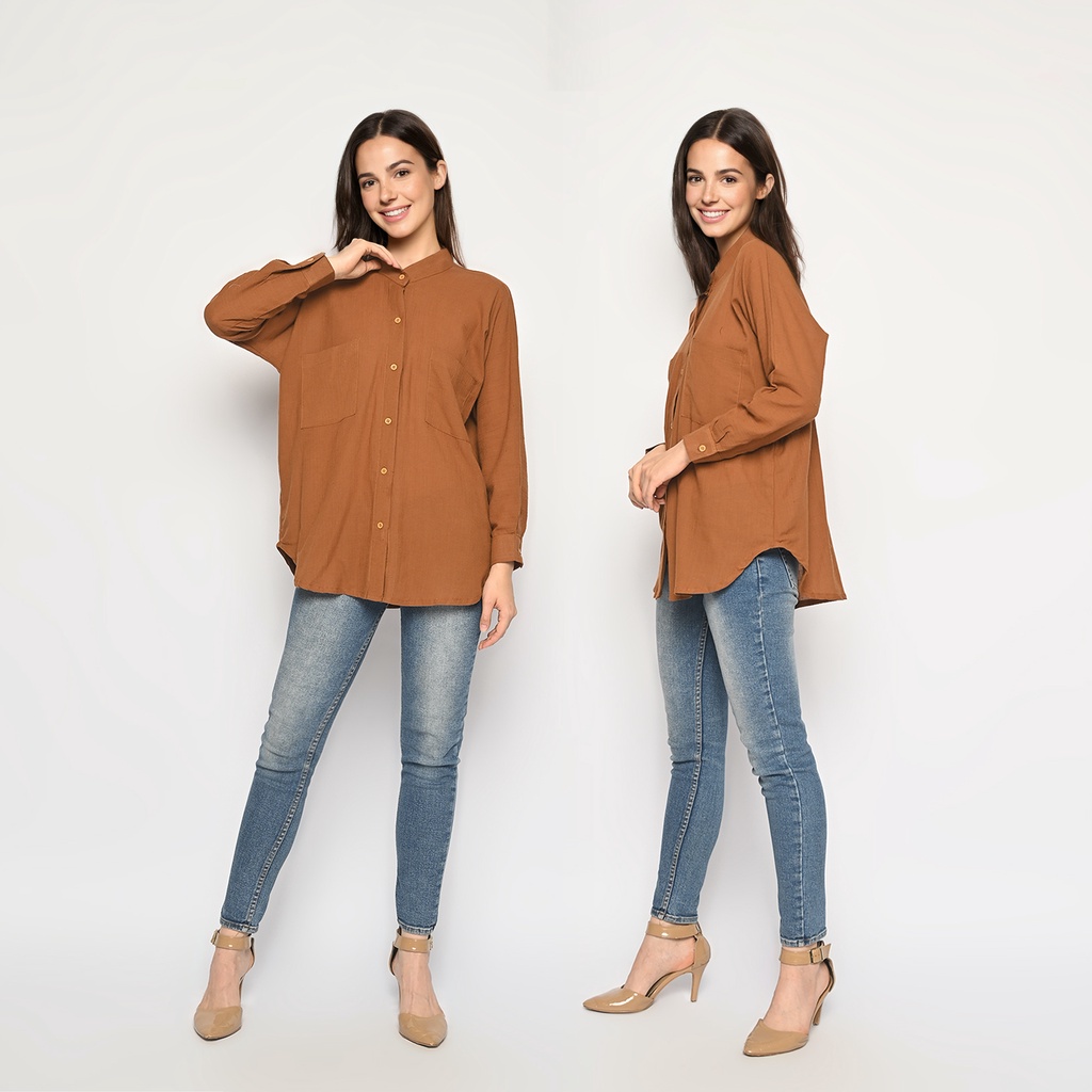 Oversized Linen Shirt (Kemeja Oversized)