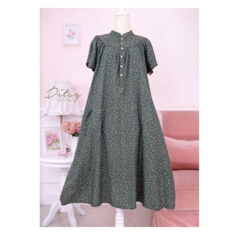 Flakes nightdress ditsy