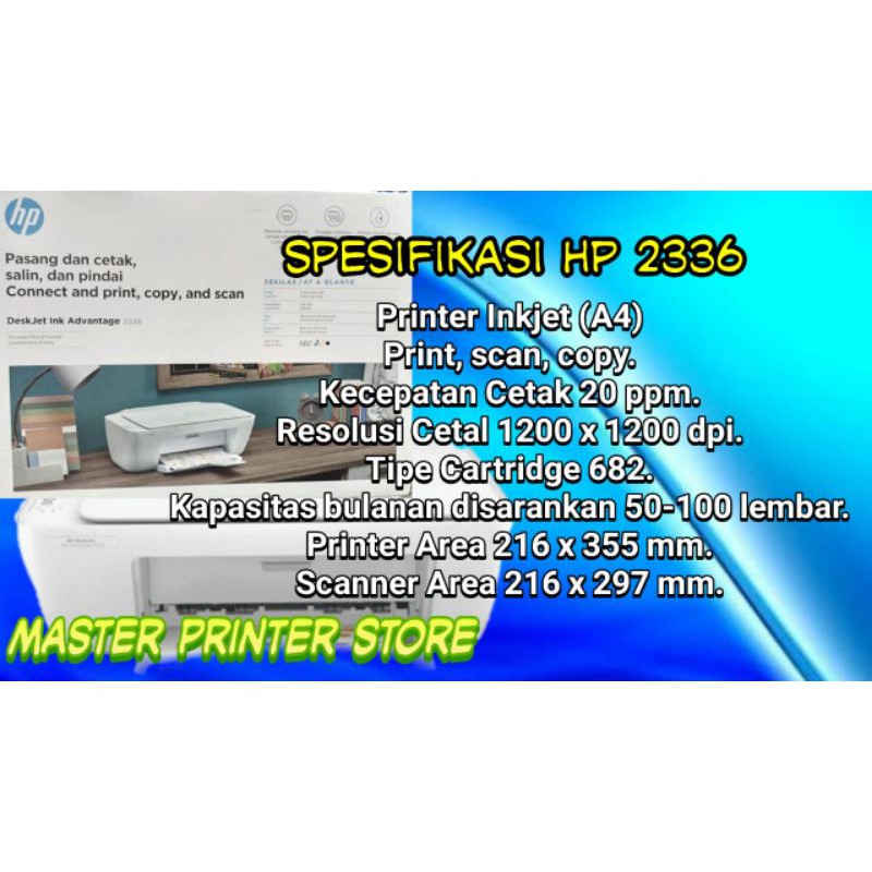 Deskjet Ink Advantage HP 2336