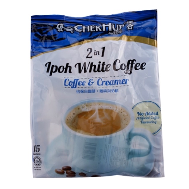 

kopi chek hup ipoh white coffee 2in1 coffee and creamer