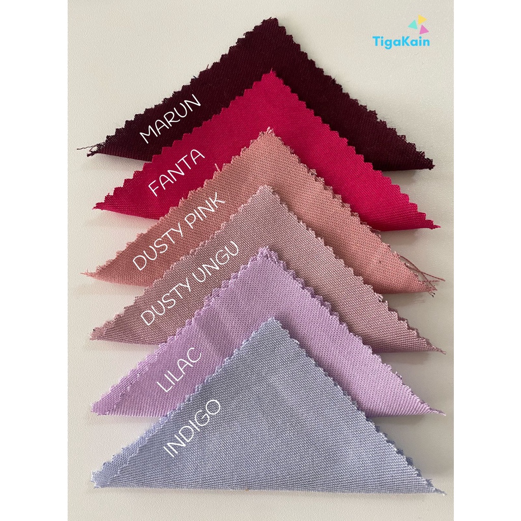 1 Meter Kain Katun Rayon Premium DaVinci Bahan Katun Rayon