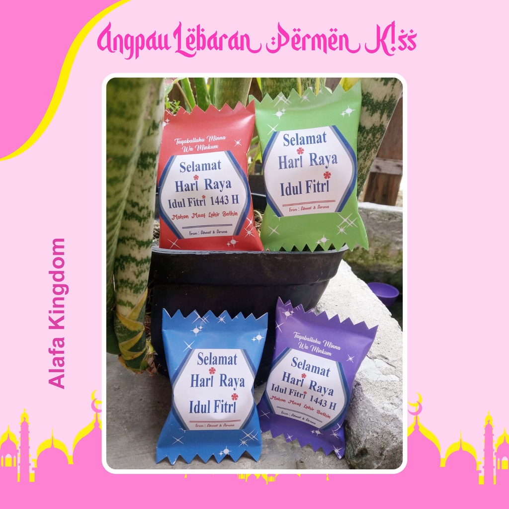 

Alafakingdom Angpau Permen K!ss Lucu Unik