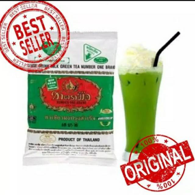 

Teh Hijau Thailand Asli/Original. Green tea, thai tea 200gr