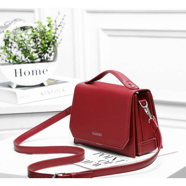 Tas SlingBag Eldora Claudy 8808 wanita branded batam import FS