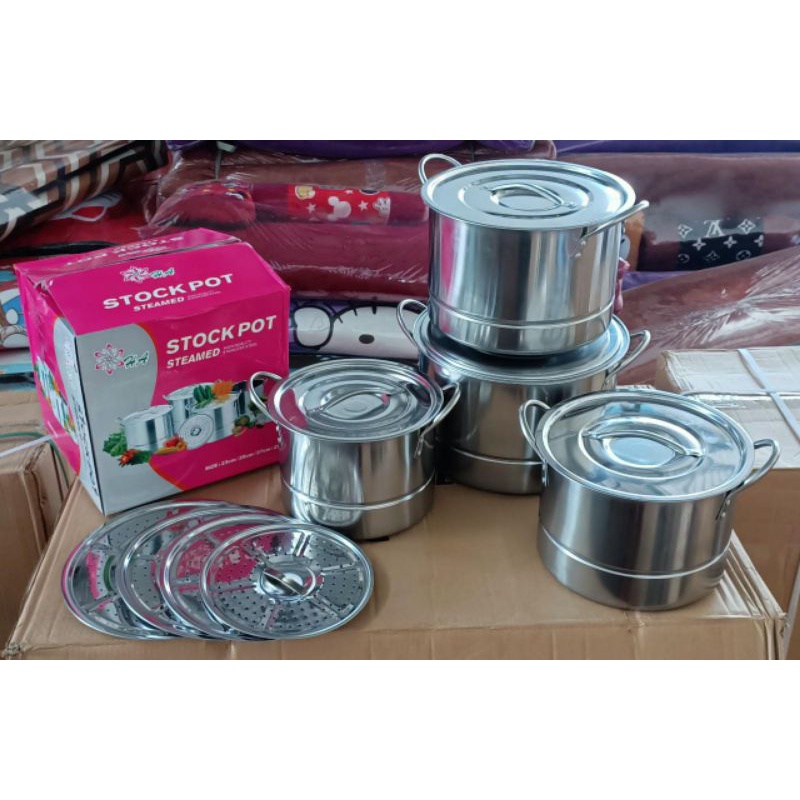 STOCK POT STEAMER