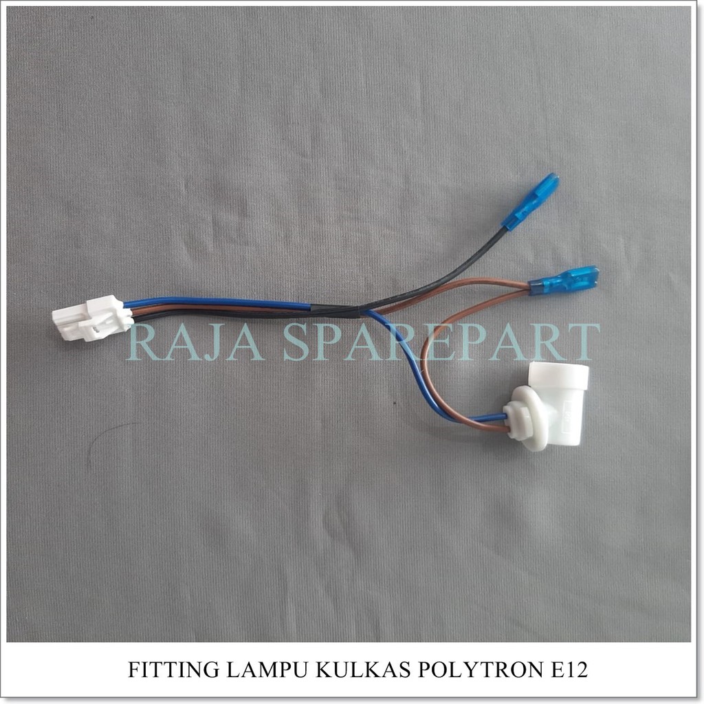 Fitting Lampu Kulkas Polytron E12