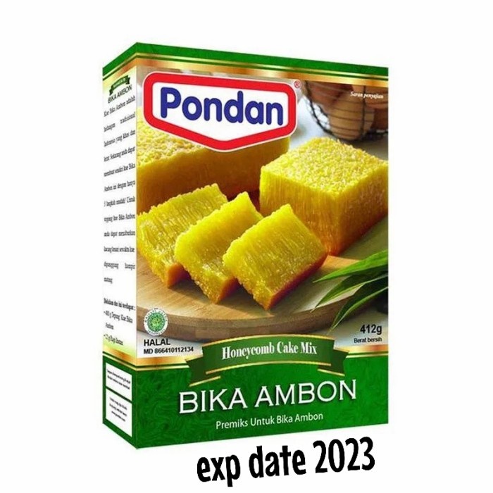 

MURAH Pondan Bika Ambon tepung